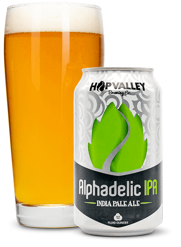 Citrus Mistress IPA glass and can beer