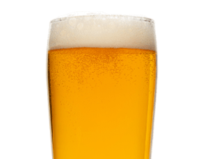 half beer